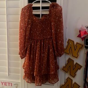 Long sleeve alterd state dress! Size Xs but could work as a small as well!